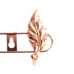 Lx93-6 Ganchos De Hoja Pequeña De Oro Rosa - Imagen 2