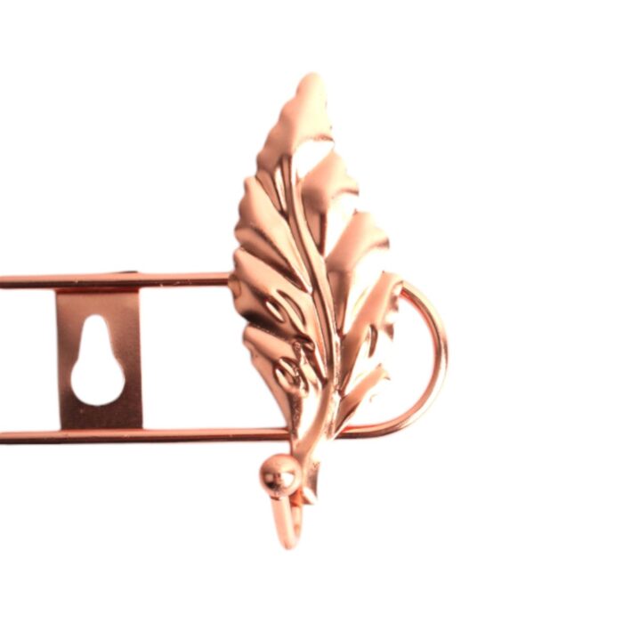 62336826 Lx93-6 Ganchos De Hoja Pequeña De Oro Rosa - Imagen 2