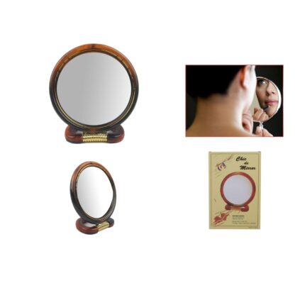 Espejo De Mano Redondo Chico