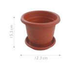 Maceta plastico 15.5 x 12.3 cm - Imagen 2