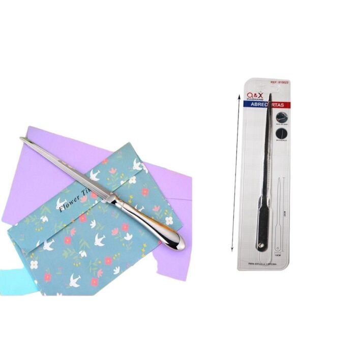 62334339 Abrecartas Con Ventosa Total 2737 Plateado - Imagen 1