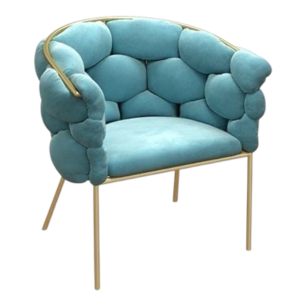 Silla Moderna Turquesa Dinamica