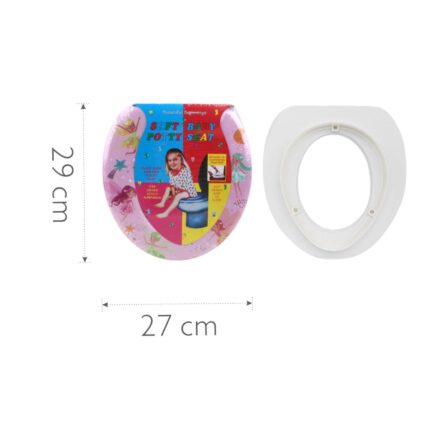 Tapa de inodoro para niños sin mango