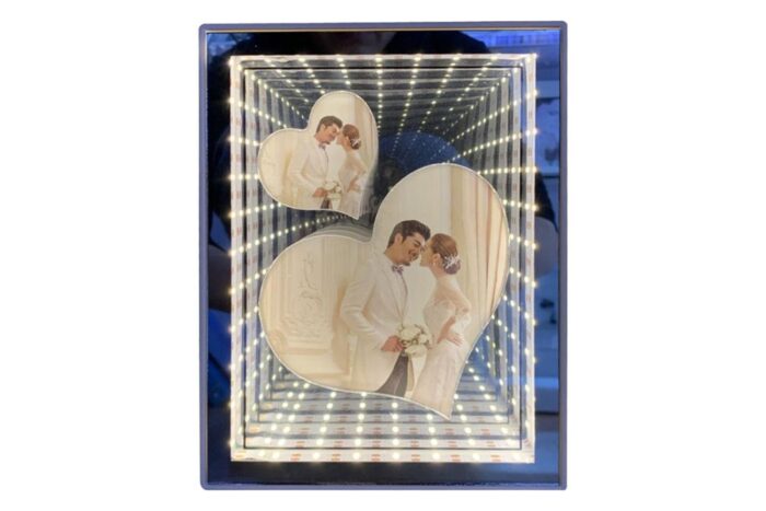 Marco de Foto DiseÑo Espejo 15x20cm Luz Led - Imagen 4