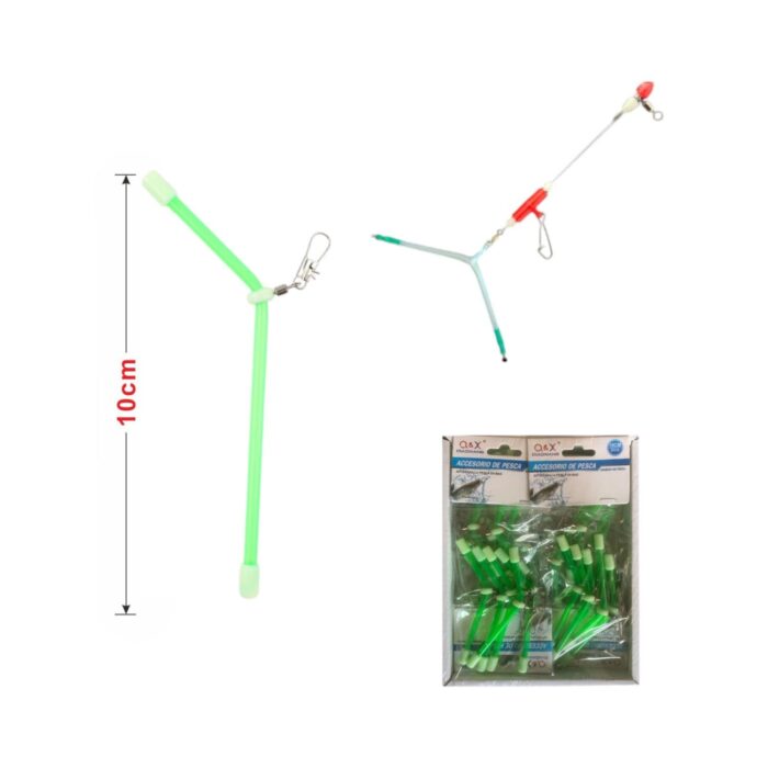 62162363 (Accesorios de pesca) Balancín de luz nocturna para pesca en el mar 10 cm 5 pcs - Imagen 2