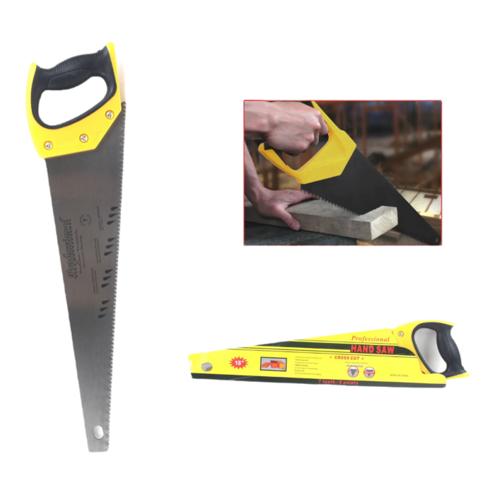 Sierra Con Mango De Pl¨¢stico De 18 Pulgadas. - Imagen 1