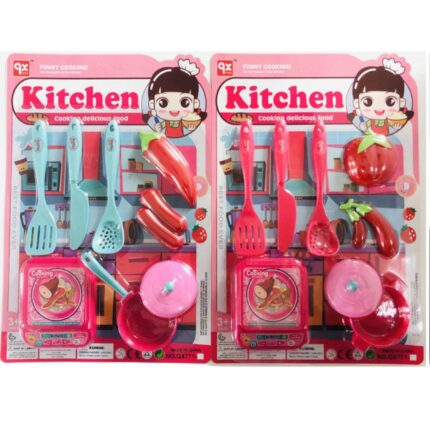Set Qx771-23 De Cocina Juguetes Para Ni?as 3+