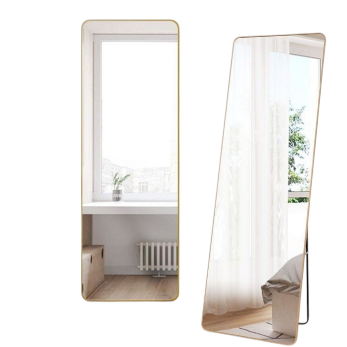 62847938 Espejo Minimalista de Pie con Soporte - Imagen 1