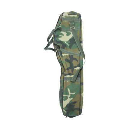 Bolsa grande de camuflaje con alambre de acero, doble capa 80 cm