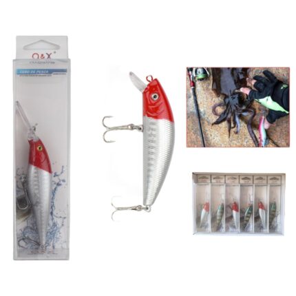 (Accesorios Para Artes De Pesca) Gancho De Alambre De Acero Negro 15Cm 10Pcs (Negro)