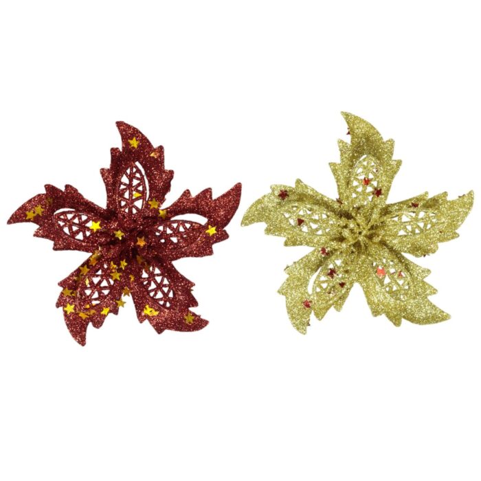 62349425 Flores De Navidad 13Cm 2/S - Imagen 3