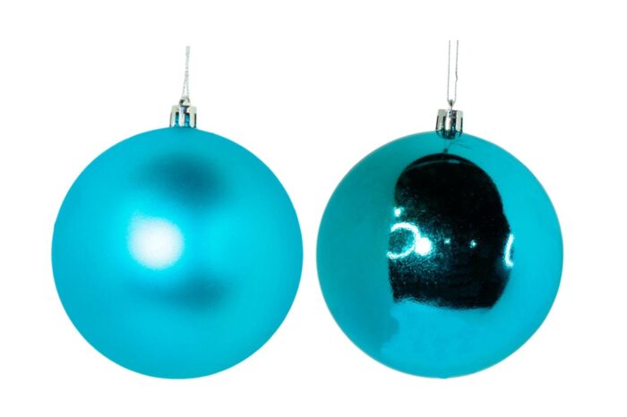 61674240 Bolas de Navidad 6cm 10/u 2 diseños - Imagen 5