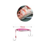 Plomo de pesca 1001-30G con triple gancho - Imagen 2