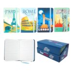 Cuaderno de Nota 14x21cm Modelo Paris/Roma