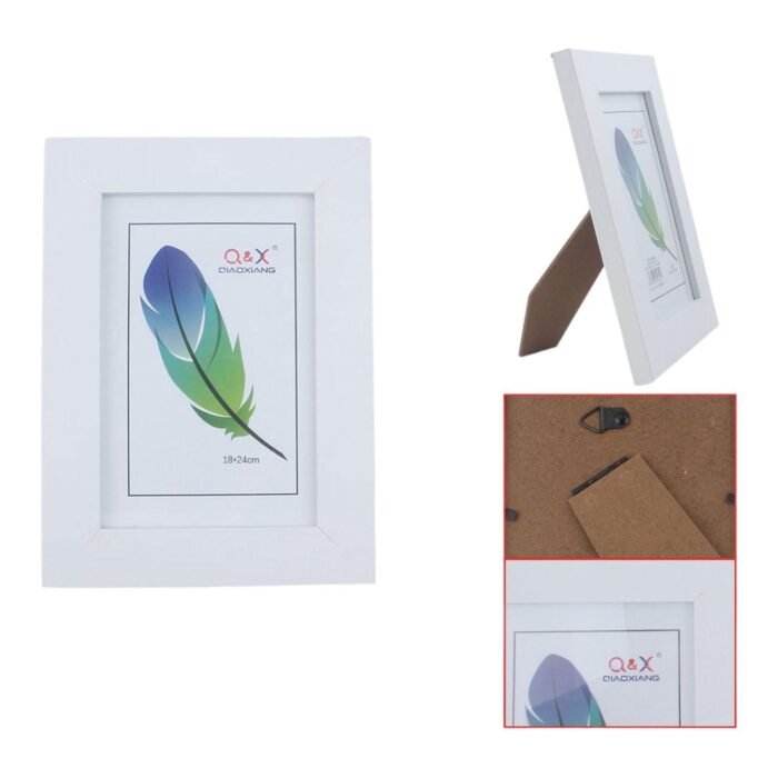 62354835 Marco De Foto Blanco 413-9-18*24Cm - Imagen 1