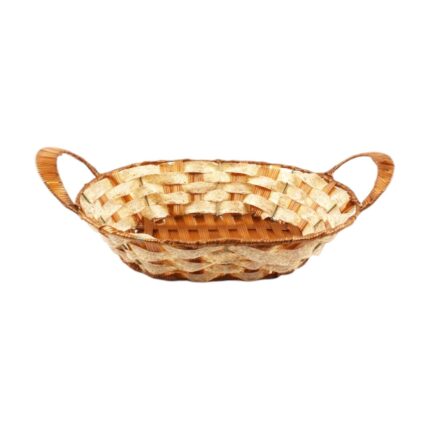 Cesta de mimbre para pan 22 x 28 x 6 cm