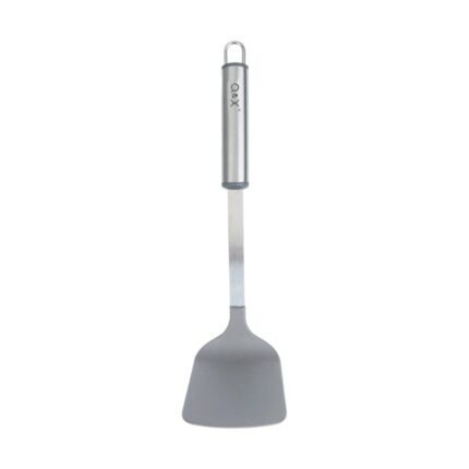 TXM29-W01 Espatula de nylon para sarten con mango ovalado 31X7.8CM