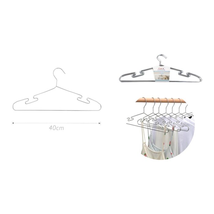 62703247 Perchas de alambre soldado 5 pcs 40 cm - Imagen 2