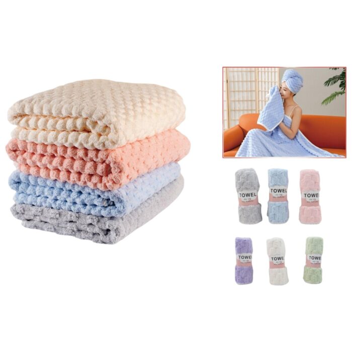 60369224 H-514 Toalla Estampado Nubes 35*75 - Imagen 1