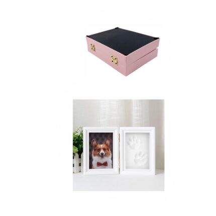 Marco de Foto con Molde de Huella para Mascotas 21x31cm