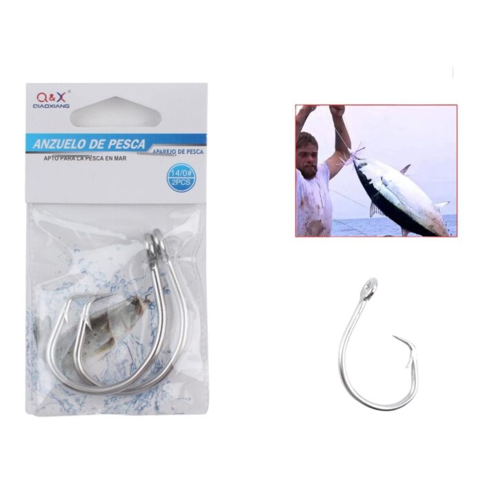 39960 Gancho 14/0 2 Piezas - Imagen 1