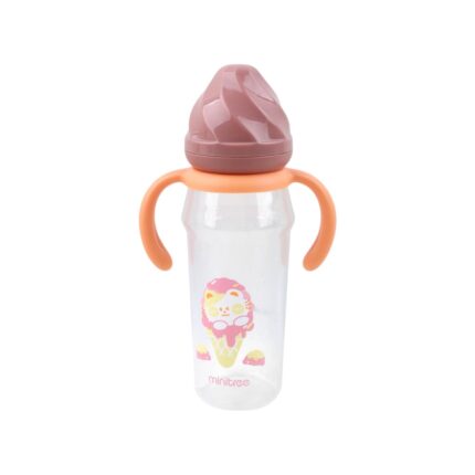 Biberón de polipropileno ZR-660, boca estándar, 270 ml