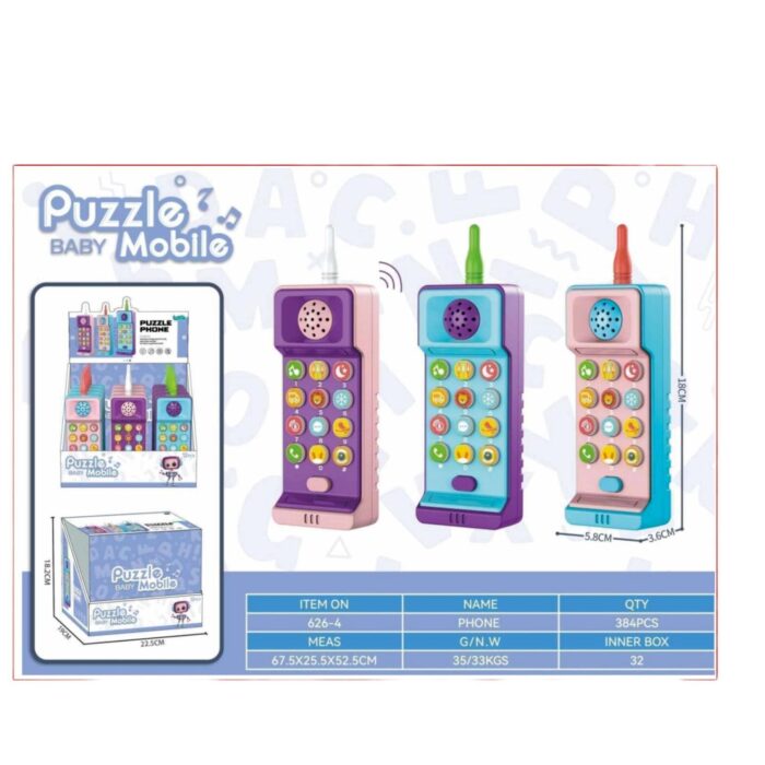 626-4 Teléfono Móvil De Dibujos Animados - Imagen 1