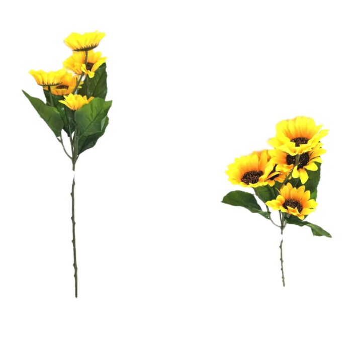62351894 Lingote Individual De 5 Cabezas Girasol 53*9Cm - Imagen 1