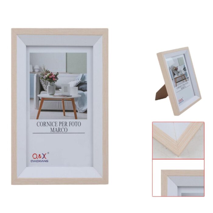 60984004 Marco De Foto Madera Natural 11-20*30Cm - Imagen 1