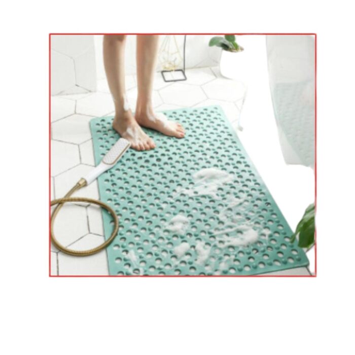 62051679 Alfombra De Baño Color Liso A Rayas Diplomáticas 7040 - Imagen 2