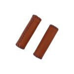 Empuñadura de cuero para bicicleta