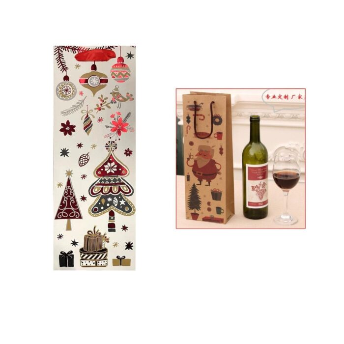 62701816 2876 Bolsa De Vino Dorada - Imagen 1