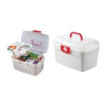 Botiquin Grande Rojo Para Emergencias y Primeros Auxilios