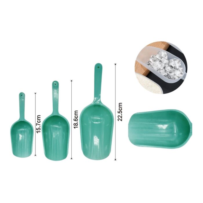 3 palas para hielo de plastico - Imagen 3