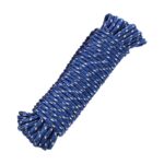 Cuerda de colgar ropa PE 6MM*30M con gancho azul modelo 54150