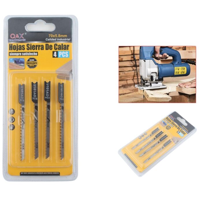 Hojas Sierra De Calar 4 Pcs 70X5,8Mm U101Ao - Imagen 1