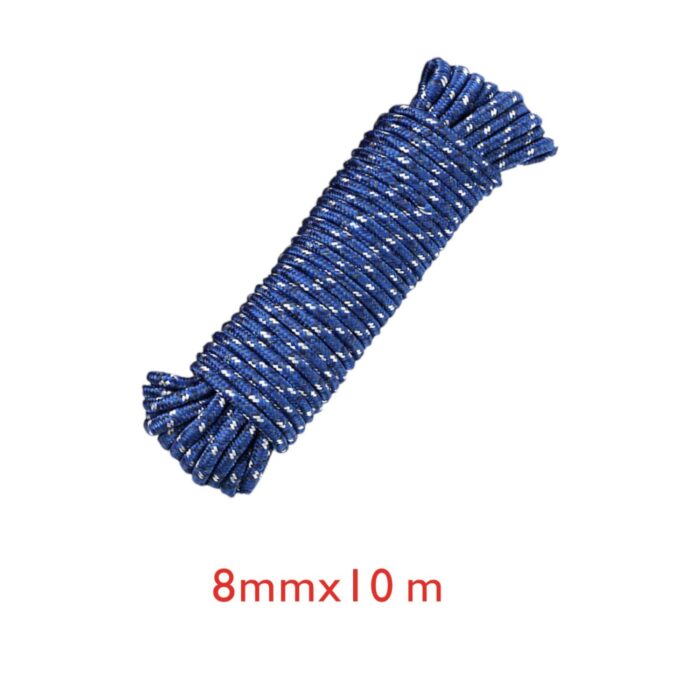 62340602 Cuerda de colgar ropa PE 8MM*10M con gancho azul modelo 65200 - Imagen 3
