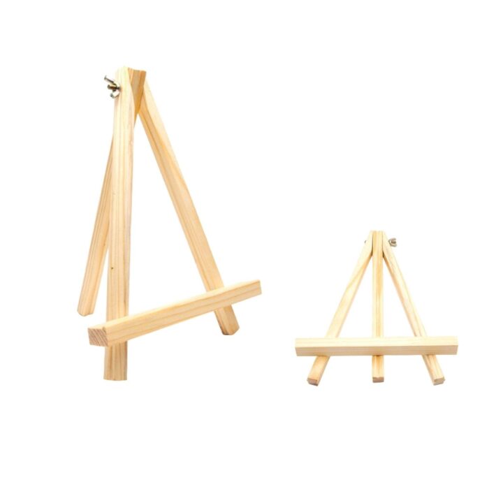 62336264 Atril Caballete Pino para Pintar y Exhibir 9x16cm - Imagen 1