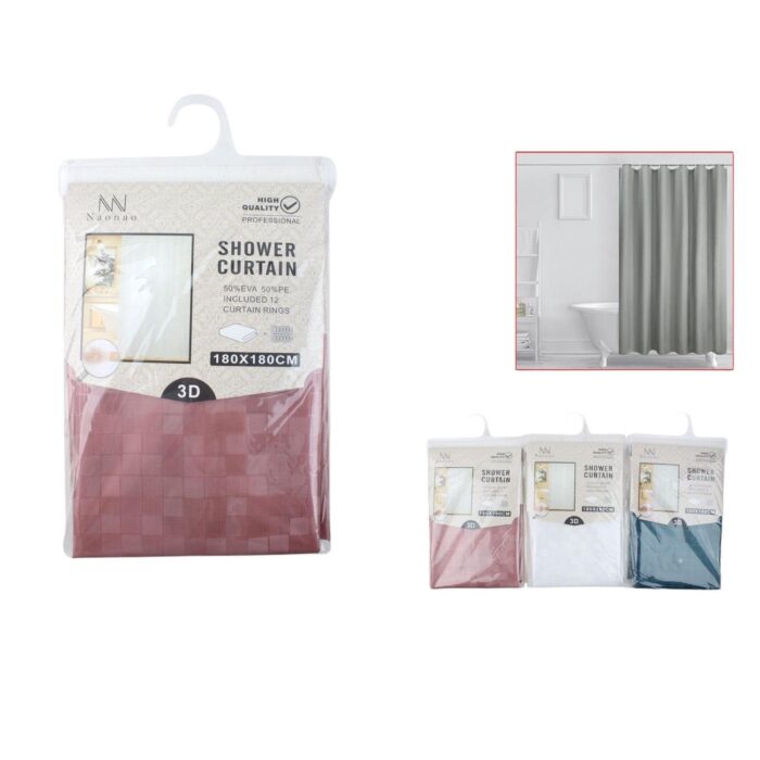 10018-2 Cortina De Ducha Cuadrada 180*180 - Imagen 1