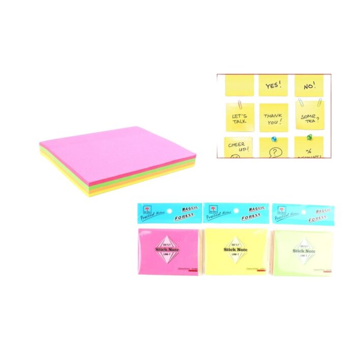 62352163 Nota Post-It 3*4 N¨²cleo Color Fluorescente - Imagen 1