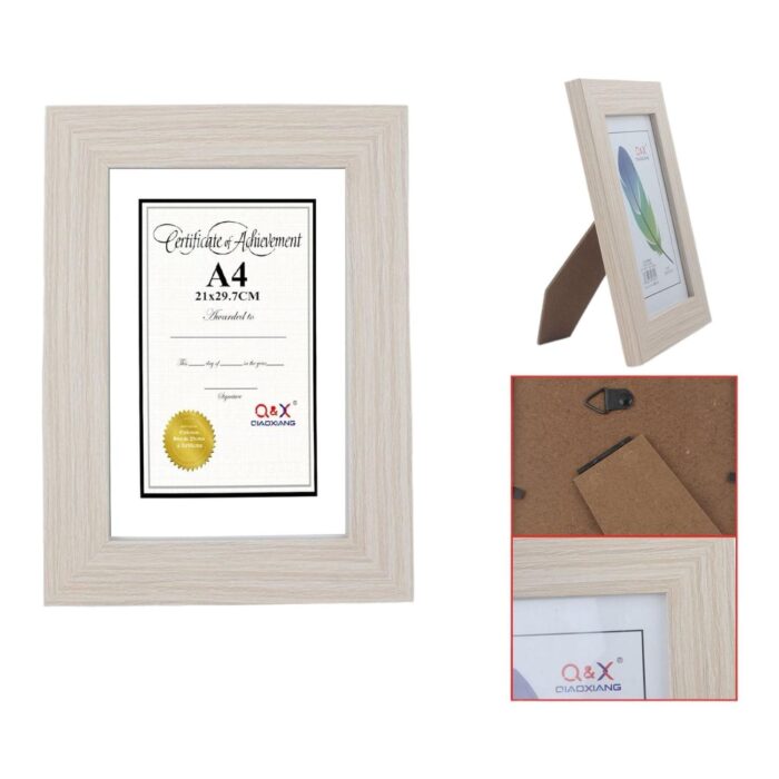 Marco De Foto Madera Natural 413-A4-21*29.7Cm - Imagen 1