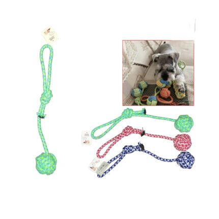 A3630-Juguete De Cordel Para Mascotas Con Pelota Dall