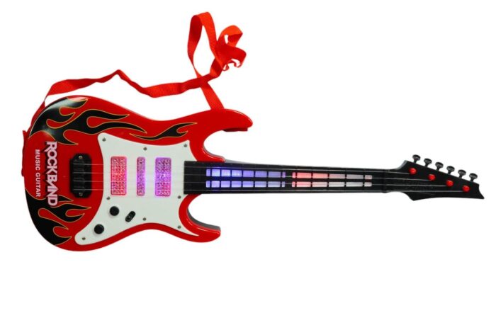 Guitarra strato de juguete roja - Imagen 1