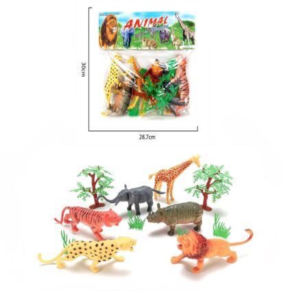 Set De Animales De La Selva Ni?os 3+