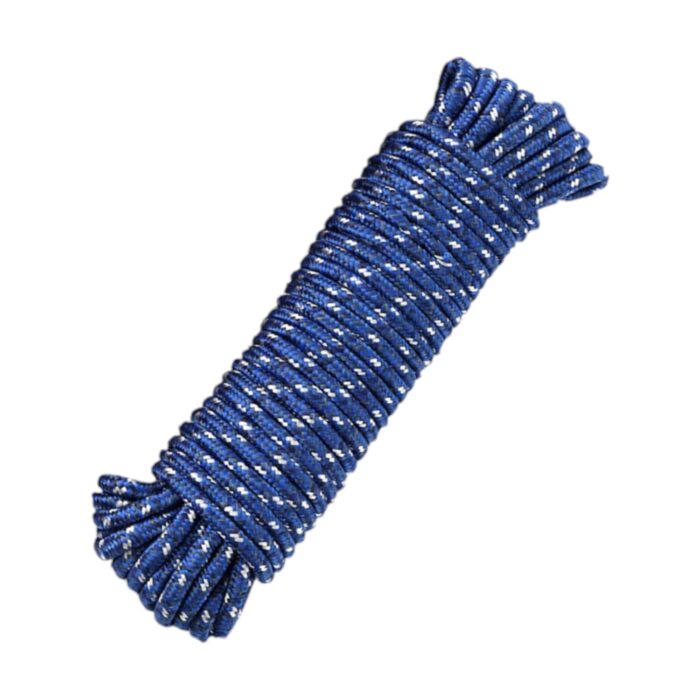 Cuerda de colgar ropa PE 6MM*10M con gancho azul modelo 54150 - Imagen 1