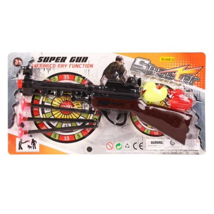 62330015 Super Gun Pistola Con Lanzador Y Patito Niños 3+ - Imagen 1