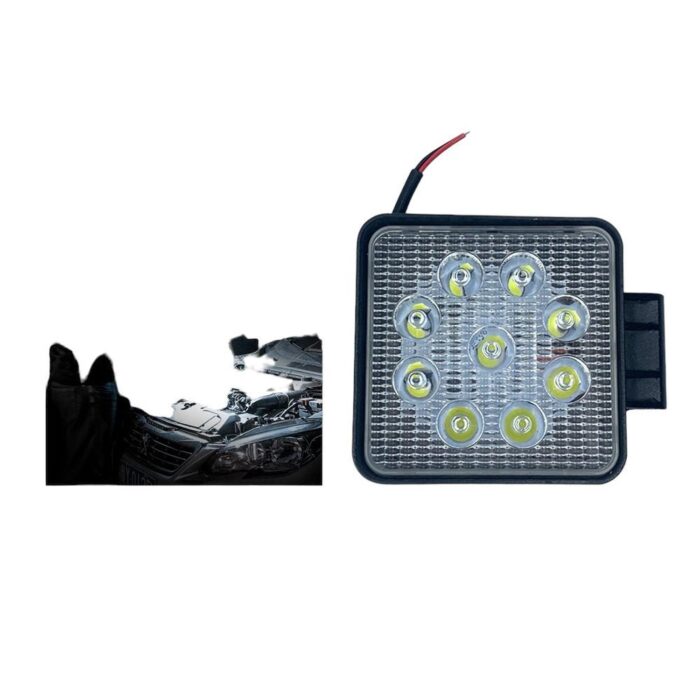 62335872 Luz De Coche Cuadrada Luz 27W - Imagen 1