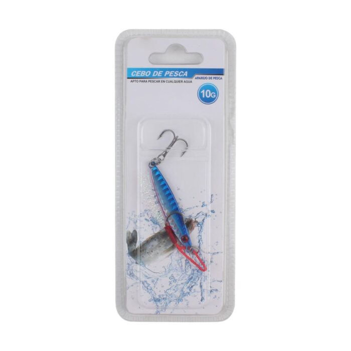 (Juguete artificial) Plomo de pesca 1002-10G con triple gancho - Imagen 1