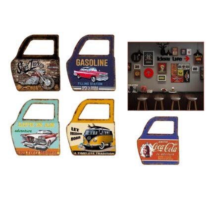Pintura Hojalata Puerta Coche+Espejo 30X35