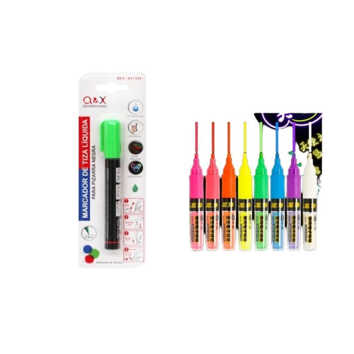 Marcador De Tiza Liquida Verde - Imagen 1